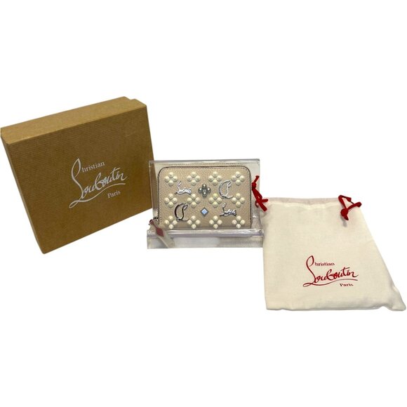 Christian Louboutin Pannettone Leather Coin Purse (NWT) - Picture 2 of 7